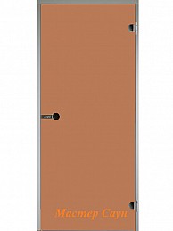 Дверь 7X19 PR(бронза) алюминиевая